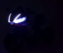 MEGA MOTOR 3 KOŁOWY SPORT, DWA SILNIKI , MIĘKKIE KOŁA, MIĘKKIE SIEDZENIE, GAZ W MANETCE/FB6886 Import SUPER-TOYS