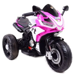 MEGA MOTOR 3 KOŁOWY SPORT, DWA SILNIKI , MIĘKKIE KOŁA, MIĘKKIE SIEDZENIE, GAZ W MANETCE/FB6886 Import SUPER-TOYS