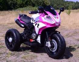 MEGA MOTOR 3 KOŁOWY SPORT, DWA SILNIKI , MIĘKKIE KOŁA, MIĘKKIE SIEDZENIE, GAZ W MANETCE/FB6886 Import SUPER-TOYS