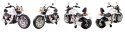 MEGA MOTOR CHOPPER, GAZ W MANETCE, MIĘKKIE SIEDZENIE/BLF916 Import SUPER-TOYS