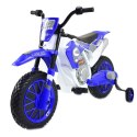 MEGA MOTOR ENDURO - MIĘKKIE KOŁA, AMORTYZATOR, 12V, WALIZKA SUPER JAKOŚĆ/XMX616 Import SUPER-TOYS