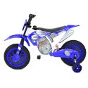 MEGA MOTOR ENDURO - MIĘKKIE KOŁA, AMORTYZATOR, 12V, WALIZKA SUPER JAKOŚĆ/XMX616 Import SUPER-TOYS