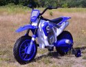 MEGA MOTOR ENDURO - MIĘKKIE KOŁA, AMORTYZATOR, 12V, WALIZKA SUPER JAKOŚĆ/XMX616 Import SUPER-TOYS