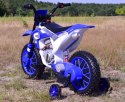 MEGA MOTOR ENDURO - MIĘKKIE KOŁA, AMORTYZATOR, 12V, WALIZKA SUPER JAKOŚĆ/XMX616 Import SUPER-TOYS