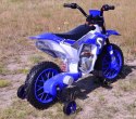 MEGA MOTOR ENDURO - MIĘKKIE KOŁA, AMORTYZATOR, 12V, WALIZKA SUPER JAKOŚĆ/XMX616 Import SUPER-TOYS