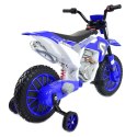 MEGA MOTOR ENDURO - MIĘKKIE KOŁA, AMORTYZATOR, 12V, WALIZKA SUPER JAKOŚĆ/XMX616 Import SUPER-TOYS