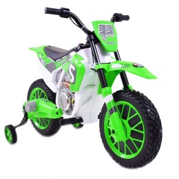 MEGA MOTOR ENDURO - MIĘKKIE KOŁA, AMORTYZATOR, 12V, WALIZKA SUPER JAKOŚĆ/XMX616 Import SUPER-TOYS