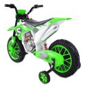 MEGA MOTOR ENDURO - MIĘKKIE KOŁA, AMORTYZATOR, 12V, WALIZKA SUPER JAKOŚĆ/XMX616 Import SUPER-TOYS