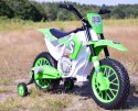 MEGA MOTOR ENDURO - MIĘKKIE KOŁA, AMORTYZATOR, 12V, WALIZKA SUPER JAKOŚĆ/XMX616 Import SUPER-TOYS