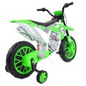 MEGA MOTOR ENDURO - MIĘKKIE KOŁA, AMORTYZATOR, 12V, WALIZKA SUPER JAKOŚĆ/XMX616 Import SUPER-TOYS