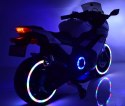 MEGA MOTOR ŚCIGACZ STRONG 2 EXCLUSIVE, ŚWIECĄCE KOŁA, GAZ W MANETCE, HAMULEC/DLS07 Import SUPER-TOYS
