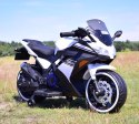 MEGA MOTOR ŚCIGACZ STRONG 2 EXCLUSIVE, ŚWIECĄCE KOŁA, GAZ W MANETCE, HAMULEC/DLS07 Import SUPER-TOYS