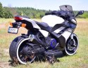 MEGA MOTOR ŚCIGACZ STRONG 2 EXCLUSIVE, ŚWIECĄCE KOŁA, GAZ W MANETCE, HAMULEC/DLS07 Import SUPER-TOYS