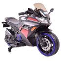 MEGA MOTOR ŚCIGACZ STRONG 2 EXCLUSIVE, ŚWIECĄCE KOŁA, GAZ W MANETCE, HAMULEC/DLS07 Import SUPER-TOYS