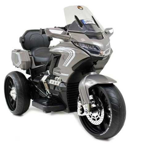 MEGA MOTOR TURYSTYCZNY NA AKUMULATOR , LAKIER, ŚWIATŁA/ HLW1688 Import SUPER-TOYS MEGA MOTOR TURYSTYCZNY NA AKUMULATOR , LAKIER, ŚWIATŁA/ HLW1688 Import SUPER-TOYS