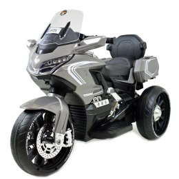 MEGA MOTOR TURYSTYCZNY NA AKUMULATOR , LAKIER, ŚWIATŁA/ HLW1688 Import SUPER-TOYS