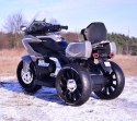 MEGA MOTOR TURYSTYCZNY NA AKUMULATOR , LAKIER, ŚWIATŁA/ HLW1688 Import SUPER-TOYS MEGA MOTOR TURYSTYCZNY NA AKUMULATOR , LAKIER, ŚWIATŁA/ HLW1688 Import SUPER-TOYS
