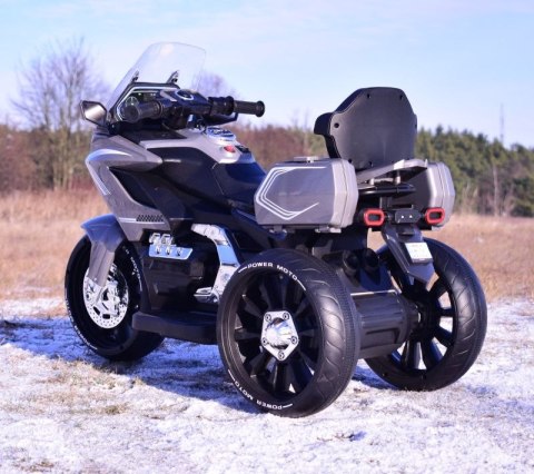 MEGA MOTOR TURYSTYCZNY NA AKUMULATOR , LAKIER, ŚWIATŁA/ HLW1688 Import SUPER-TOYS MEGA MOTOR TURYSTYCZNY NA AKUMULATOR , LAKIER, ŚWIATŁA/ HLW1688 Import SUPER-TOYS