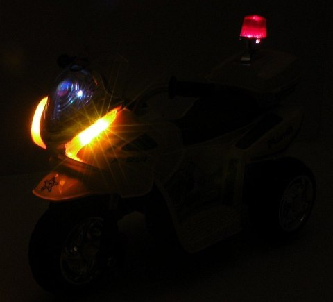 MOTOR, MOTOREK POLICYJNY Z KOGUTEM/WXE368 Import SUPER-TOYS MOTOR, MOTOREK POLICYJNY Z KOGUTEM/WXE368 Import SUPER-TOYS