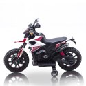 NAJNOWSZY PIERWSZY AKUMULATOROWY MOTOREK CROSSOWY TURBON, MIĘKKIE SIEDZENIE, GAZ W RĄCZCE, HAMULEC/DLS09-HAND Import SUPER-TOYS