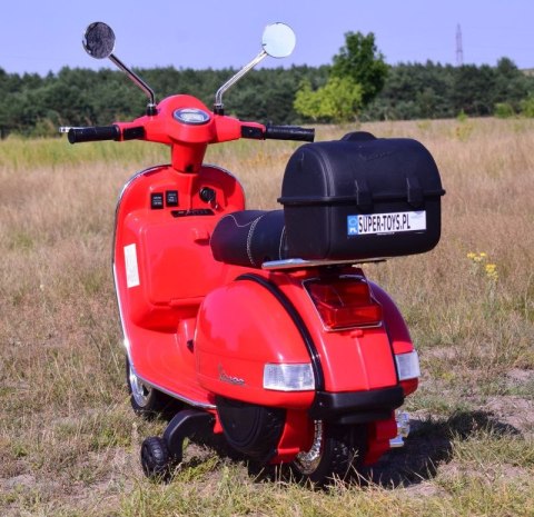ORYGINALNA VESPA PX150, MIĘKKIE KOŁA, MIĘKKIE SIEDZENIE, KUFEREK/PX150 Import SUPER-TOYS ORYGINALNA VESPA PX150, MIĘKKIE KOŁA, MIĘKKIE SIEDZENIE, KUFEREK/PX150 Import SUPER-TOYS