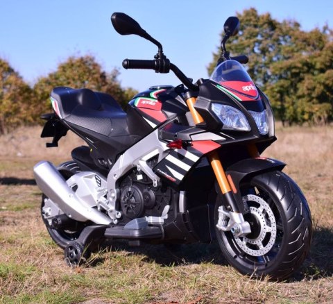 ORYGINALNY MOTOR APRILIA TUONO MIĘKKIE KOŁA, SUPER WERSJA/ A-010 Import SUPER-TOYS ORYGINALNY MOTOR APRILIA TUONO MIĘKKIE KOŁA, SUPER WERSJA/ A-010 Import SUPER-TOYS