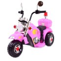 PIERWSZY MOTOR CHOPPER NA AKUMULATOR - KOGUT, MIĘKKIE SIEDZENIE, PASY/LL778 Import SUPER-TOYS