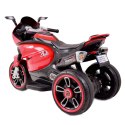 SUPER MOTOR 3 KOŁOWY PROMOTO, MIĘKKIE SIEDZENIE, OŚWIETLENIE/LT618 Import SUPER-TOYS