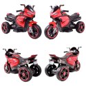 SUPER MOTOR 3 KOŁOWY PROMOTO, MIĘKKIE SIEDZENIE, OŚWIETLENIE/LT618 Import SUPER-TOYS