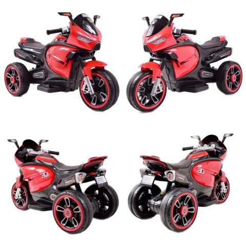 SUPER MOTOR 3 KOŁOWY PROMOTO, MIĘKKIE SIEDZENIE, OŚWIETLENIE/LT618 Import SUPER-TOYS SUPER MOTOR 3 KOŁOWY PROMOTO, MIĘKKIE SIEDZENIE, OŚWIETLENIE/LT618 Import SUPER-TOYS