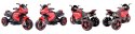 SUPER MOTOR 3 KOŁOWY PROMOTO, MIĘKKIE SIEDZENIE, OŚWIETLENIE/LT618 Import SUPER-TOYS