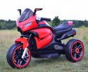 SUPER MOTOR 3 KOŁOWY PROMOTO, MIĘKKIE SIEDZENIE, OŚWIETLENIE/LT618 Import SUPER-TOYS