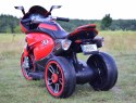 SUPER MOTOR 3 KOŁOWY PROMOTO, MIĘKKIE SIEDZENIE, OŚWIETLENIE/LT618 Import SUPER-TOYS