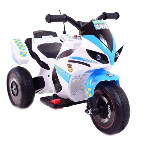 TRZYKOŁOWY MOTOR POLICYJNY NA AKUMULATOR/GTM5588A Import SUPER-TOYS TRZYKOŁOWY MOTOR POLICYJNY NA AKUMULATOR/GTM5588A Import SUPER-TOYS