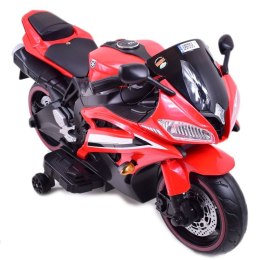 WIELKI MOTOR NA AKUMULATOR - GAZ W MANETCE, HAMULEC, ŚWIECĄCE KOŁA - SUPER JAKOSĆ/SD-R6 Import SUPER-TOYS