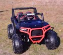MEGA BUGGY UTV BOM - 4X4, 2x12V SPEED NEW , MĘKKIE KOŁA, MIĘKKIE SIEDZENIA/JC999 Import SUPER-TOYS