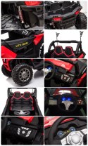 MEGA BUGGY UTV BOM - 4X4, 2x12V SPEED NEW , MĘKKIE KOŁA, MIĘKKIE SIEDZENIA/JC999 Import SUPER-TOYS