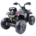 MEGA QUAD NA AKUMULATOR, MIĘKKIE KOŁA, MIĘKKIE SIEDZENIE, AMORTYZATORY/JS009 Import SUPER-TOYS