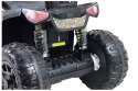 MEGA QUAD NA AKUMULATOR, MIĘKKIE KOŁA, MIĘKKIE SIEDZENIE, AMORTYZATORY/JS009 Import SUPER-TOYS