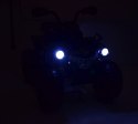 MEGA QUAD NA AKUMULATOR, MIĘKKIE KOŁA, MIĘKKIE SIEDZENIE, AMORTYZATORY/JS009 Import SUPER-TOYS