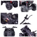 MEGA QUAD TOP SPEED 2X200W, 24 V, SUPER MOC, GAZ W MANETCE, HAMULCE/JC-333 Import SUPER-TOYS