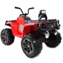 MEGA WIELKI QUAD 4X4, AMORTYZATORY, MIĘKKIE KOŁA, PILOT, WOLNY START,/LB8868 Import SUPER-TOYS