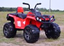 MEGA WIELKI QUAD 4X4, AMORTYZATORY, MIĘKKIE KOŁA, PILOT, WOLNY START,/LB8868 Import SUPER-TOYS