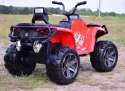 MEGA WIELKI QUAD 4X4, AMORTYZATORY, MIĘKKIE KOŁA, PILOT, WOLNY START,/LB8868 Import SUPER-TOYS