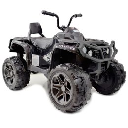 MEGA WIELKI QUAD 4X4, AMORTYZATORY, MIĘKKIE KOŁA, PILOT, WOLNY START, /LB8868 Import SUPER-TOYS