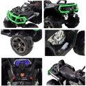 MEGA WIELKI QUAD 4X4, AMORTYZATORY, MIĘKKIE KOŁA, PILOT, WOLNY START, /LB8868 Import SUPER-TOYS