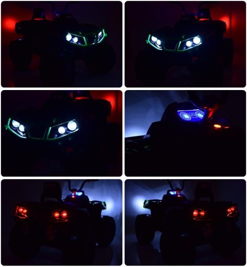 MEGA WIELKI QUAD 4X4, AMORTYZATORY, MIĘKKIE KOŁA, PILOT, WOLNY START, /LB8868 Import SUPER-TOYS MEGA WIELKI QUAD 4X4, AMORTYZATORY, MIĘKKIE KOŁA, PILOT, WOLNY START, /LB8868 Import SUPER-TOYS