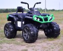 MEGA WIELKI QUAD 4X4, AMORTYZATORY, MIĘKKIE KOŁA, PILOT, WOLNY START, /LB8868 Import SUPER-TOYS