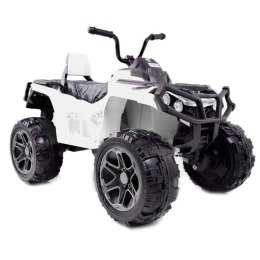 MEGA WIELKI QUAD 4X4, AMORTYZATORY, MIĘKKIE KOŁA, PILOT, WOLNY START,/LB8868 Import SUPER-TOYS