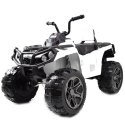 MEGA WIELKI QUAD 4X4, AMORTYZATORY, MIĘKKIE KOŁA, PILOT, WOLNY START,/LB8868 Import SUPER-TOYS